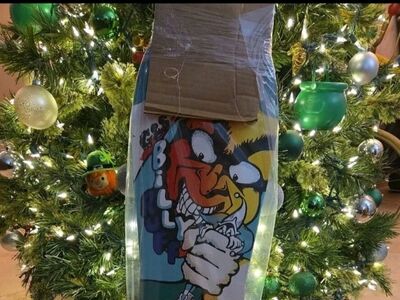 G&S Billy Ruff Puppet Smash 2 Tone Teal Deck