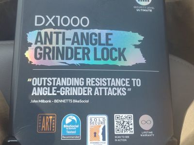 New HipLok DX1000 Anti Angle Grinder Lock