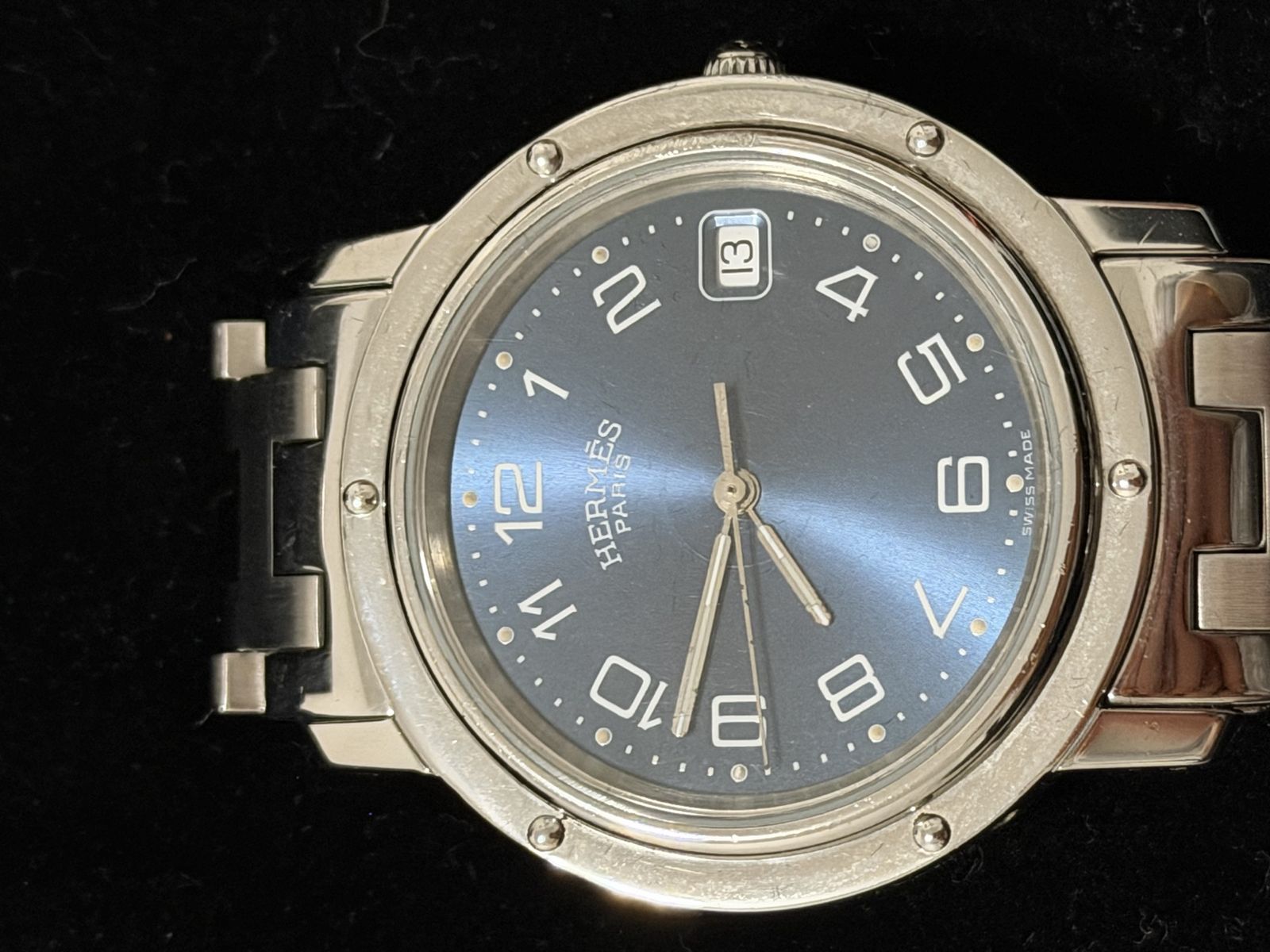 Hermes clipper watch men