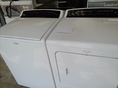 High Efficiency Washer and Dryer~90 Day Guarantee~Without Agitator