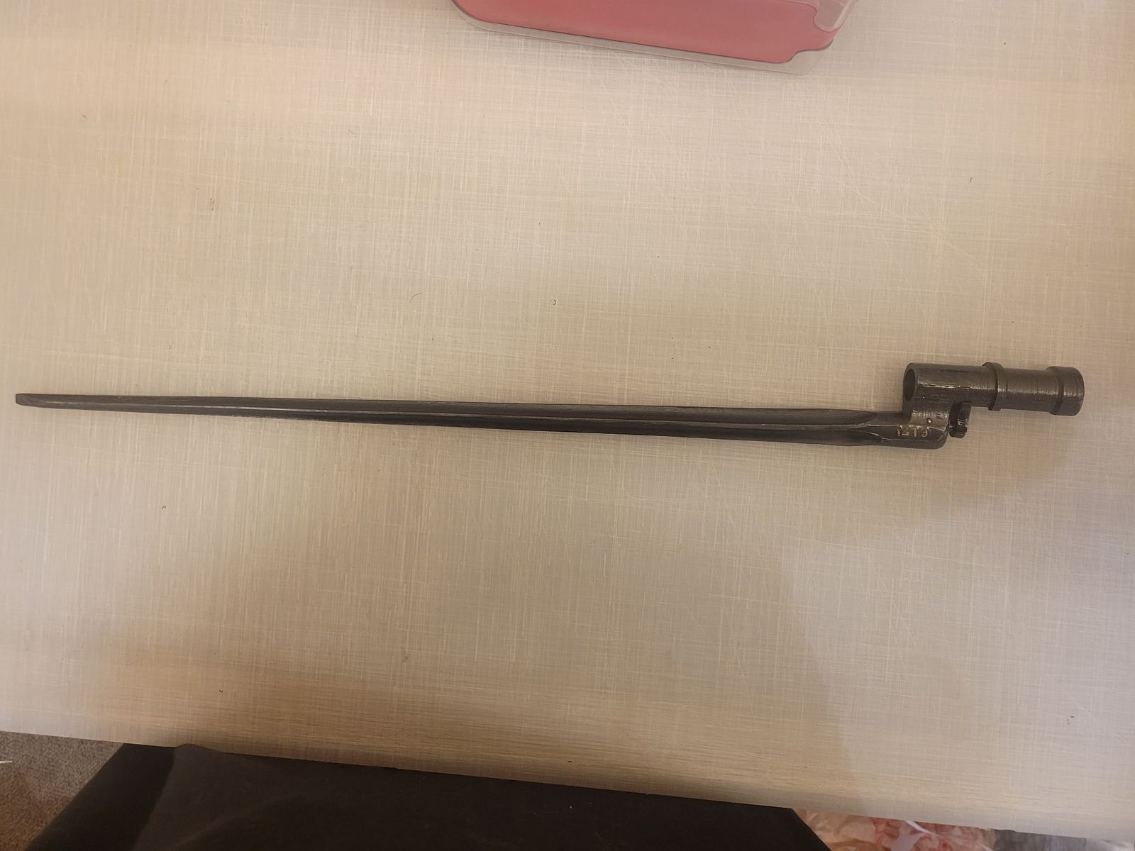 Mosin Nagant Bayonet Wartime Bayonet 9130- Military Issued Serial Number 1213