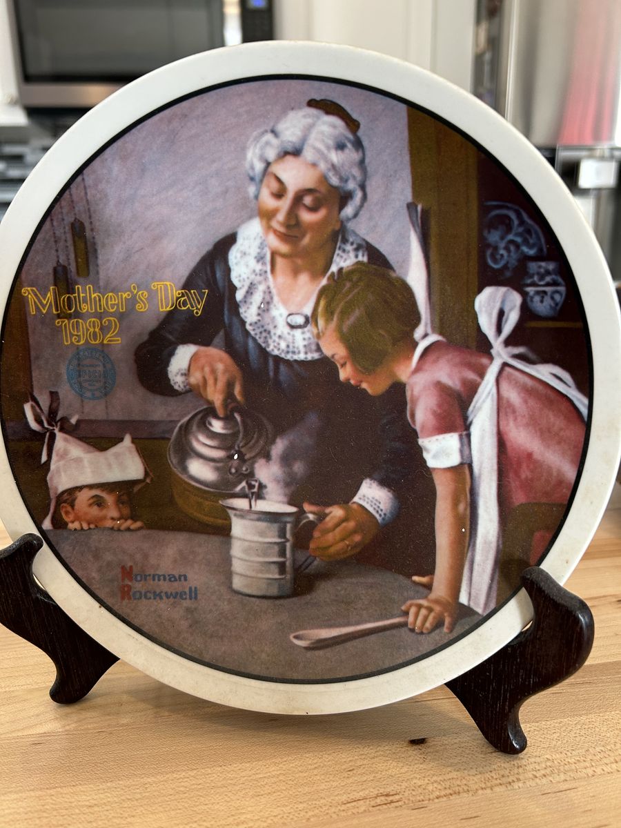 Edwin M Knowles China Co Plates