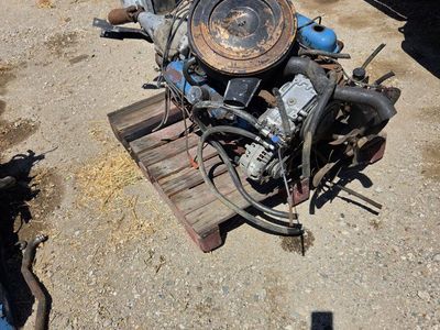 Mopar 360 engine and tranny