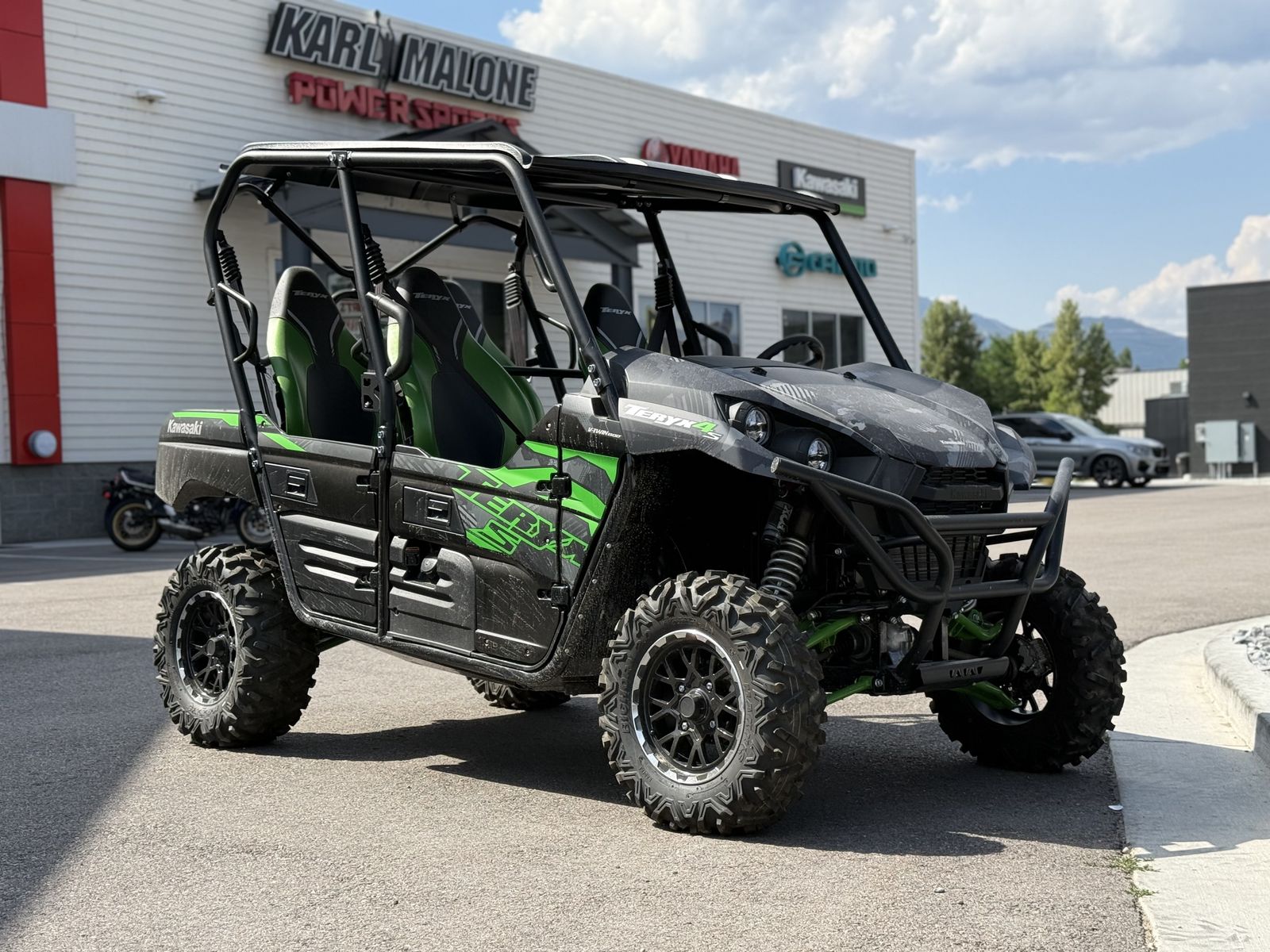 2025 Kawasaki Teryx4 S LE Cypher Camo Gray/Super B