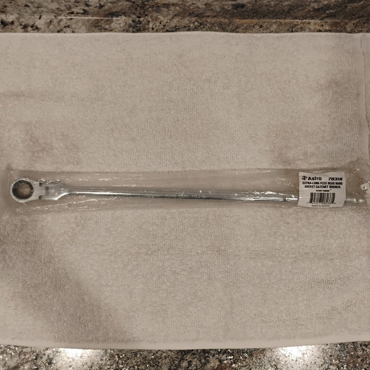 Astro Tool XL Flex Head Socket Ratchet Wrench