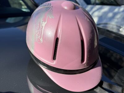 Horseback Riding Helmet And Shin Guards