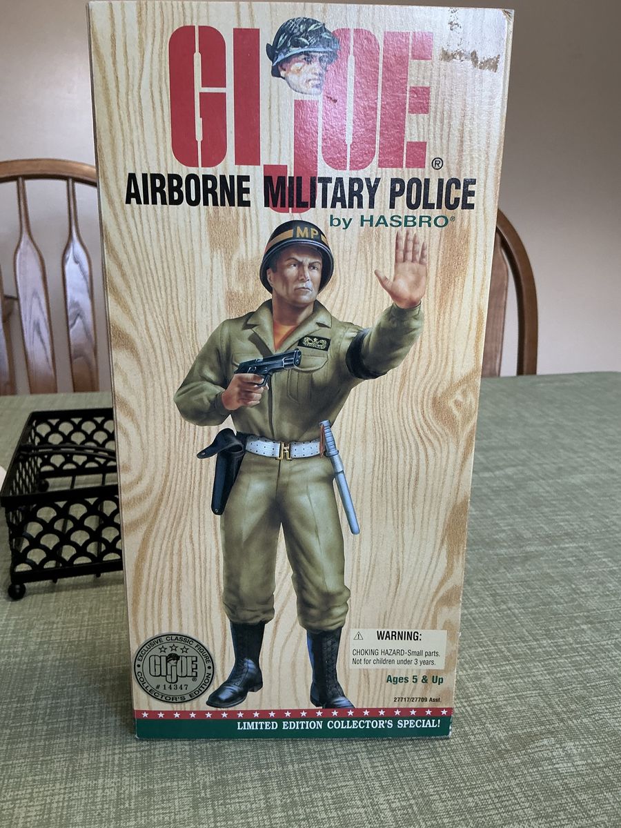 GI Joe Airborne Military Police Action Figure Hasbro Limited Edition (1996)