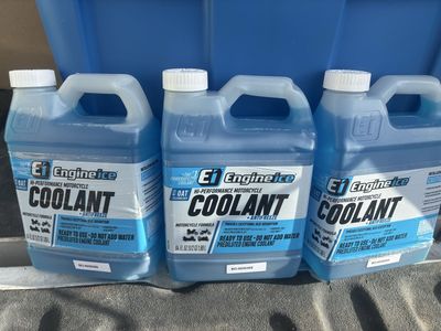 Engine Ice Coolant for Motorcycles - Each 64 oz