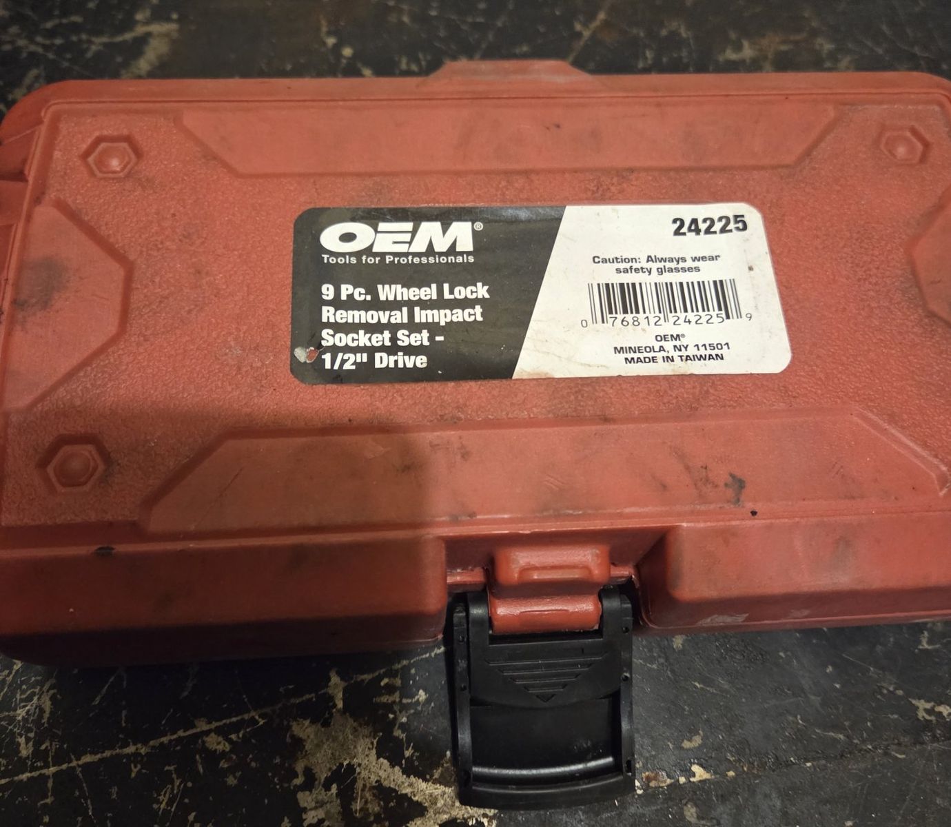 OEMTOOLS 24225 9-Piece Wheel Lock Removal Set