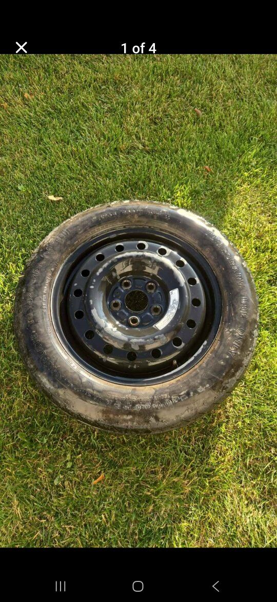 Donut Spare Tire T165 80D17