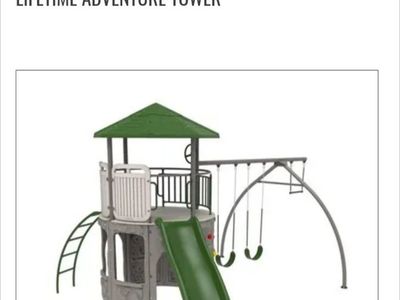 Lifetime Adventure Tower - Earthtone Green (Model 91200) - NEW IN BOX