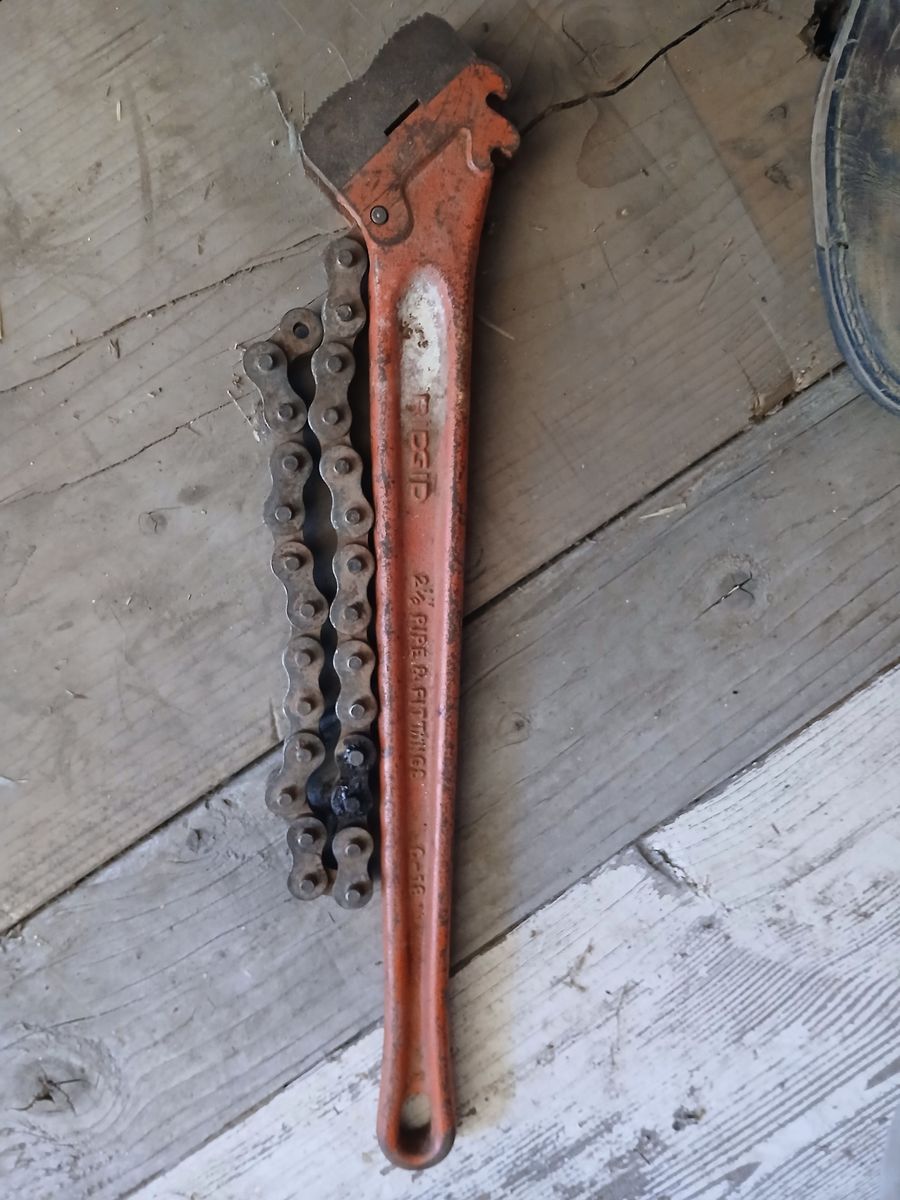 Rigid Chain Pipe Wrench