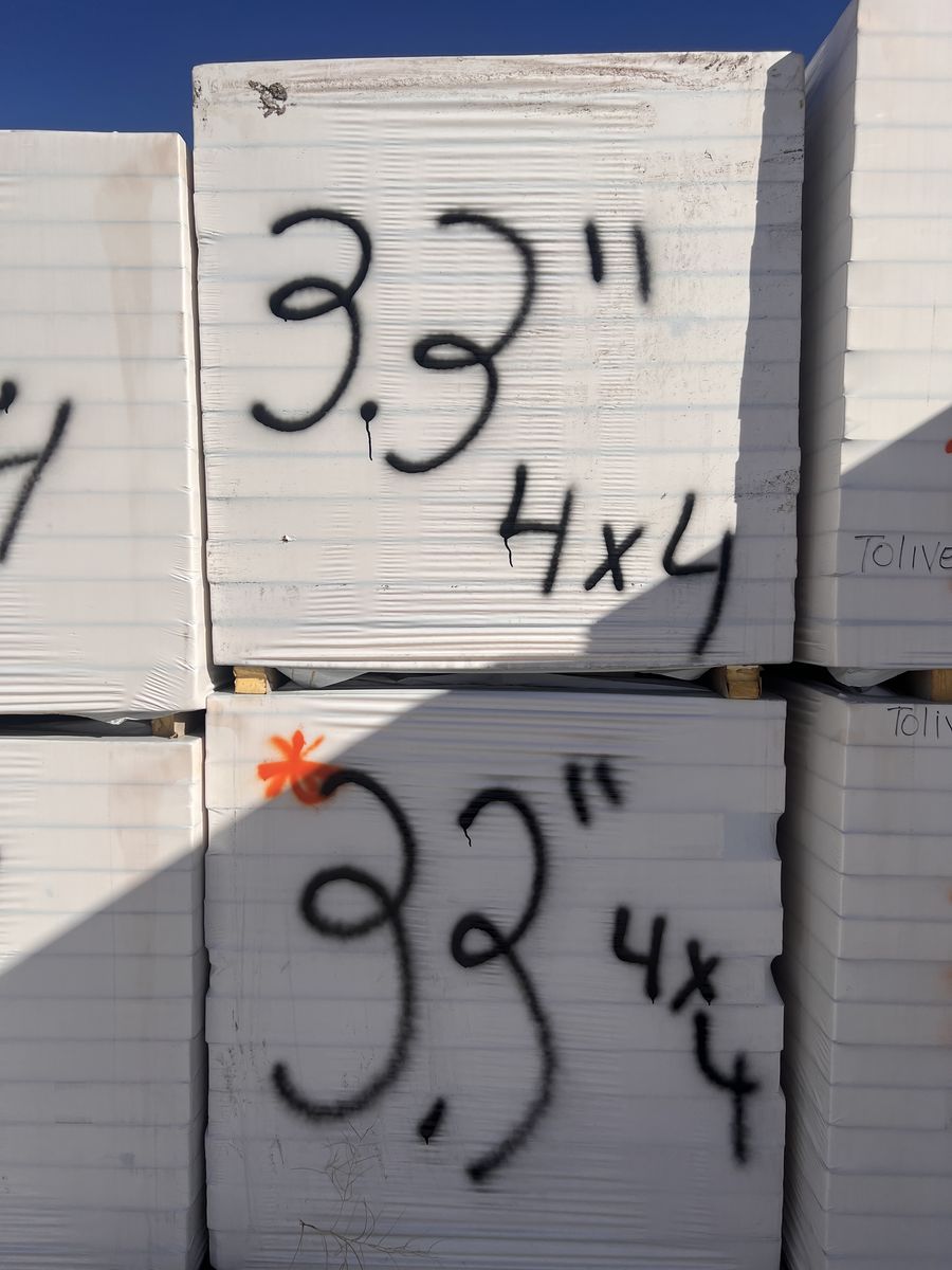 4x4 3.3 Polyiso Rigid Foam Insulation