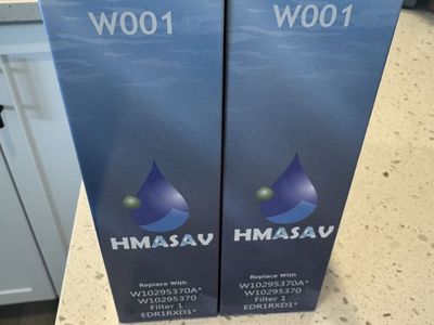 Refrigerator water filters (set of 6)