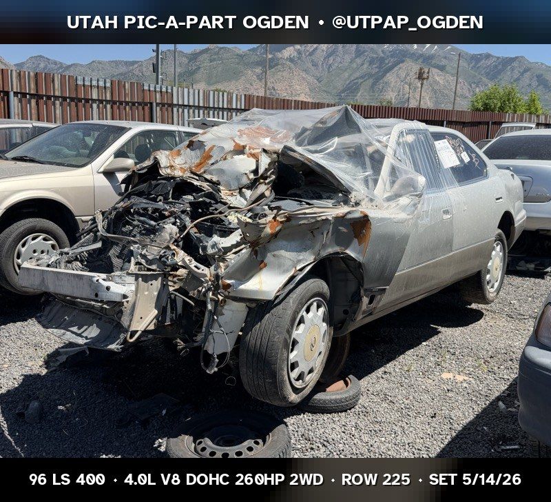1996 Lexus LS 400 Parts - UTPAP Ogden