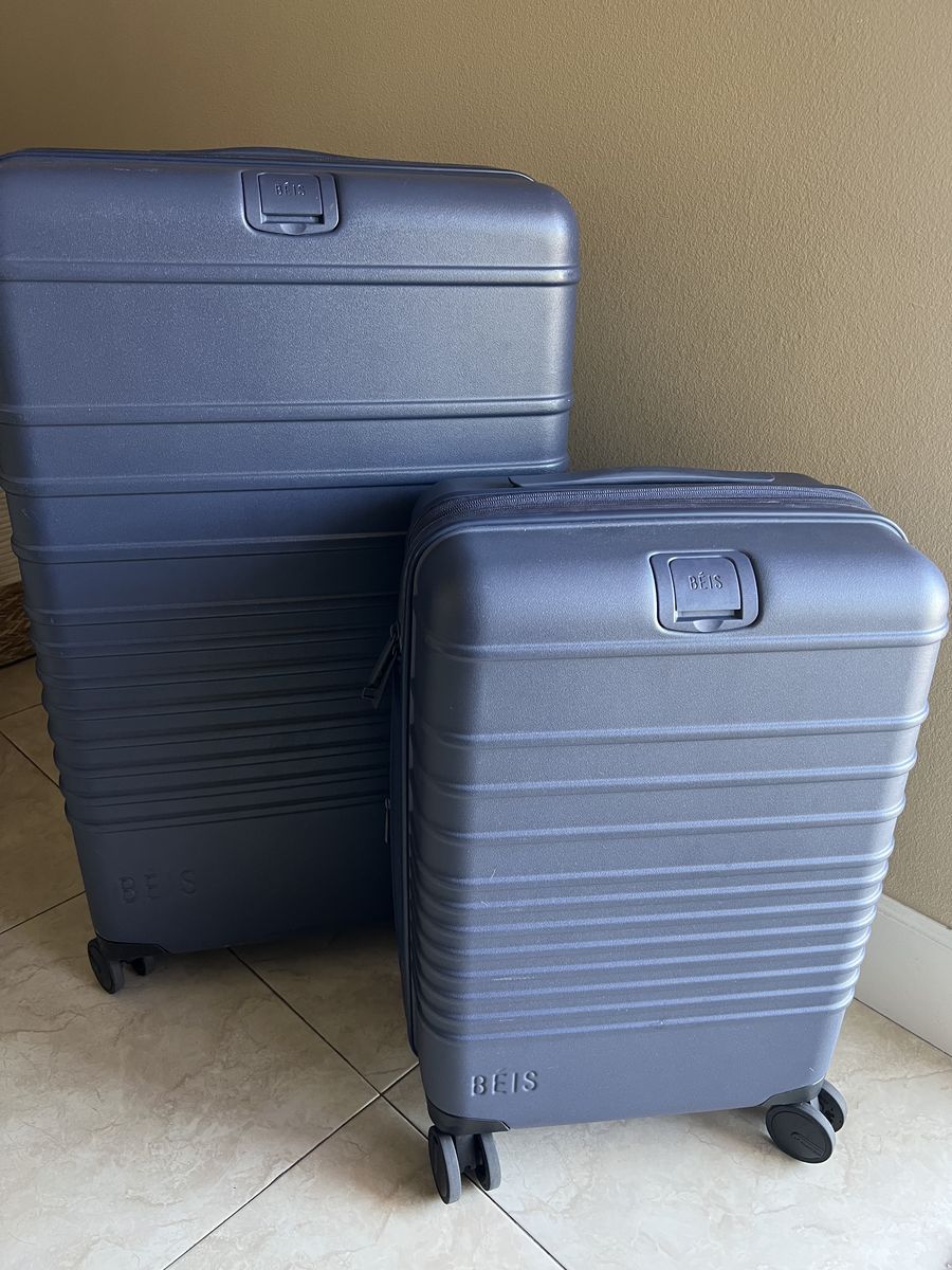 BEIS Navy Blue travel Carry-on & Large luggage