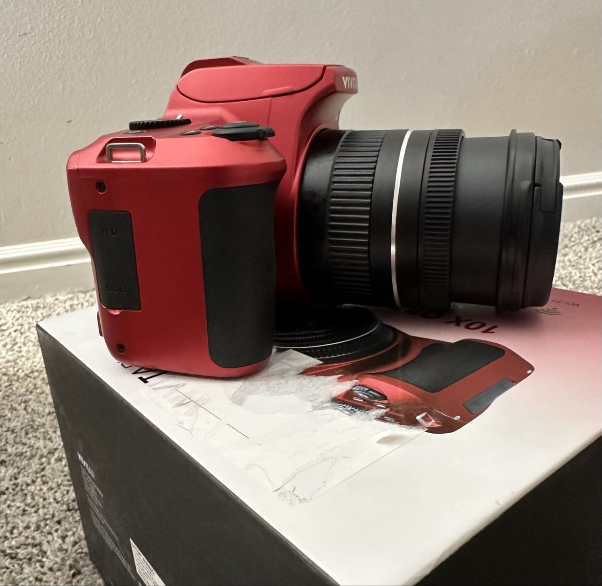 Vivitar Digital Camera 10X Optical Zoom 4K Ultra HD