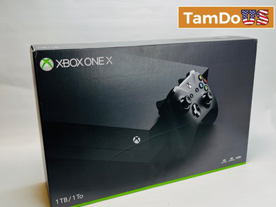 Microsoft Xbox One X 1TB Console - Black