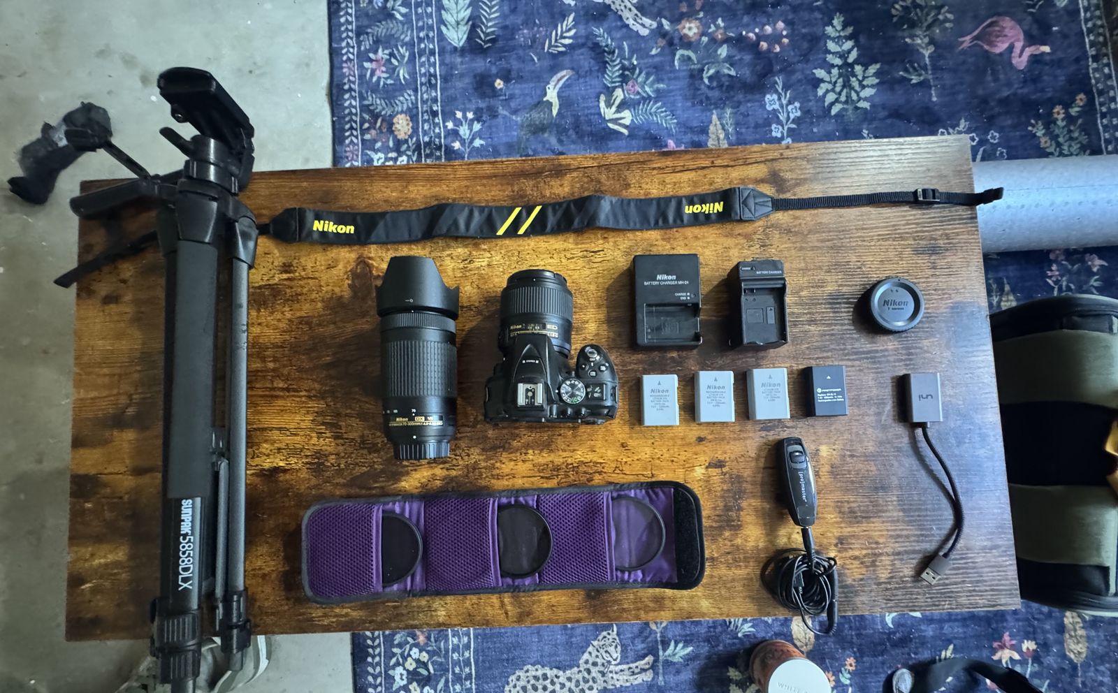Nikon D5600 DSLR Bundle – Complete Kit with 2 Lenses & Tripod