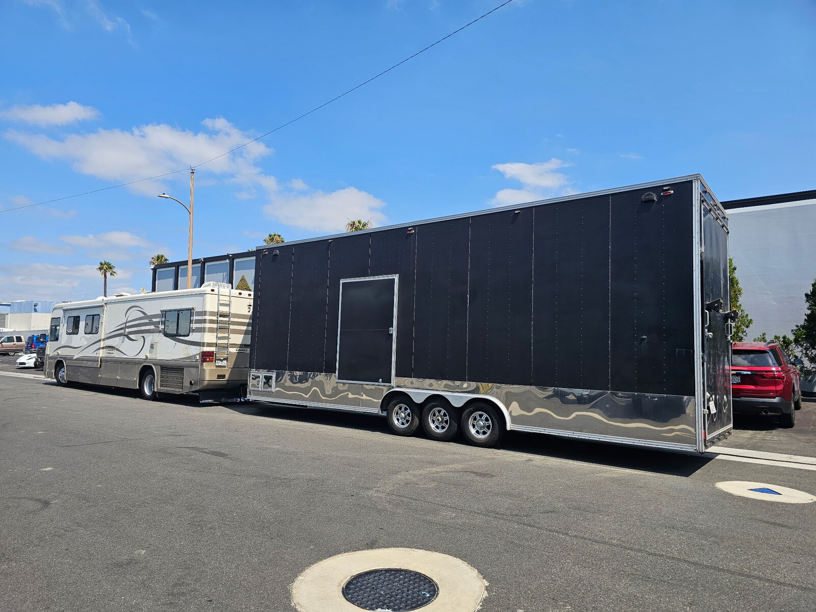 2015 New Trend Custom Enclosed “High” Car Trailer