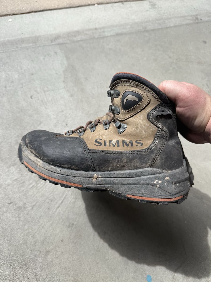 Simms Wading Boots Size 10