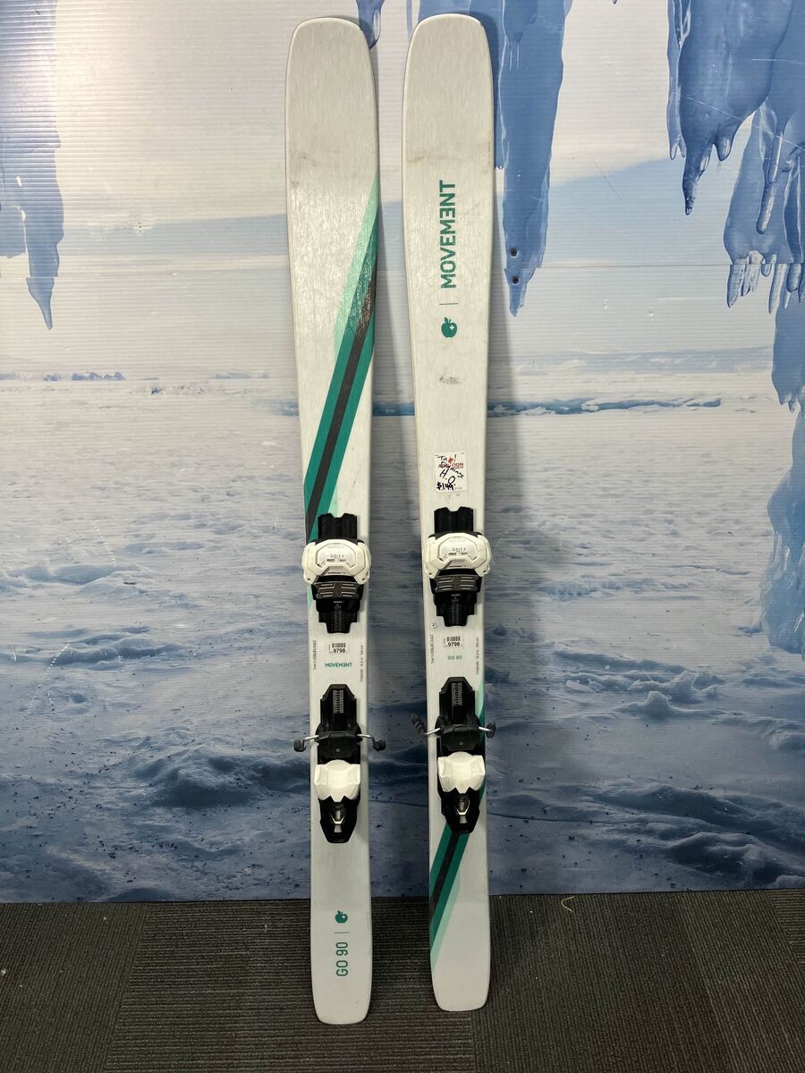 Movement Go 90 154cm Skis w/ TYROLIA Attack 11 Demo Binding - Heavily Used (2025)