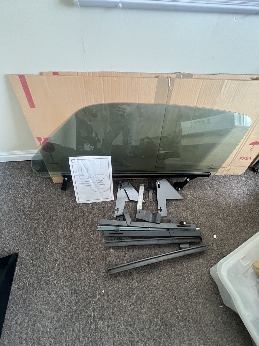 New one piece glass kit for 1967-8 mustang fastback.