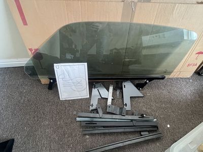 New one piece glass kit for 1967-8 mustang fastback.