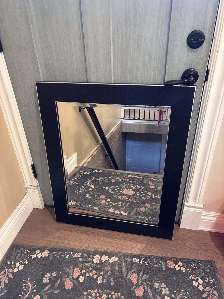 Beautiful Mirror 29 x 35 Can Hang Either Direction