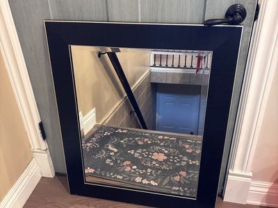 Beautiful Mirror 29 x 35 Can Hang Either Direction