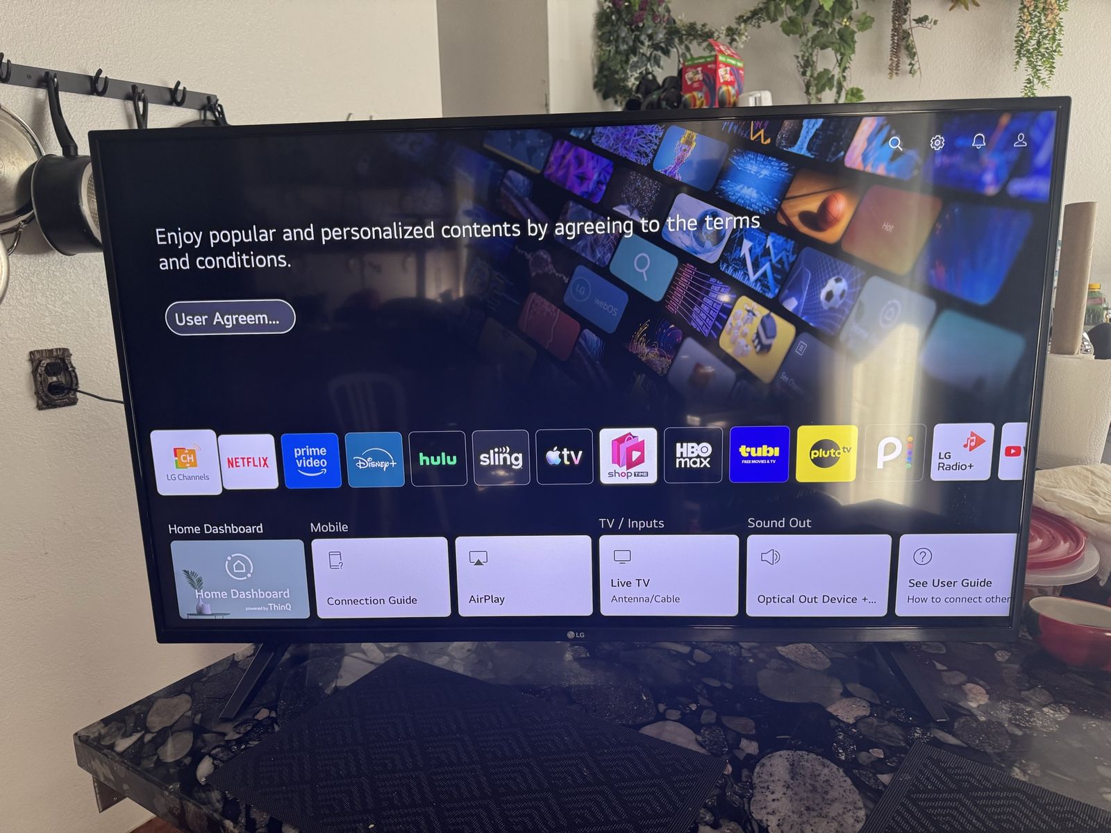 LG Smart TV 4k 43 inch