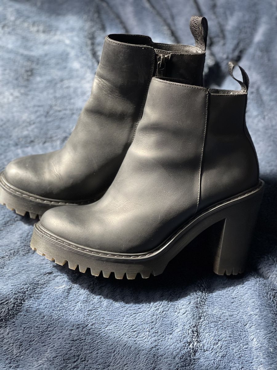 Vintage Dr. Martens Leather Boots - Sz 8