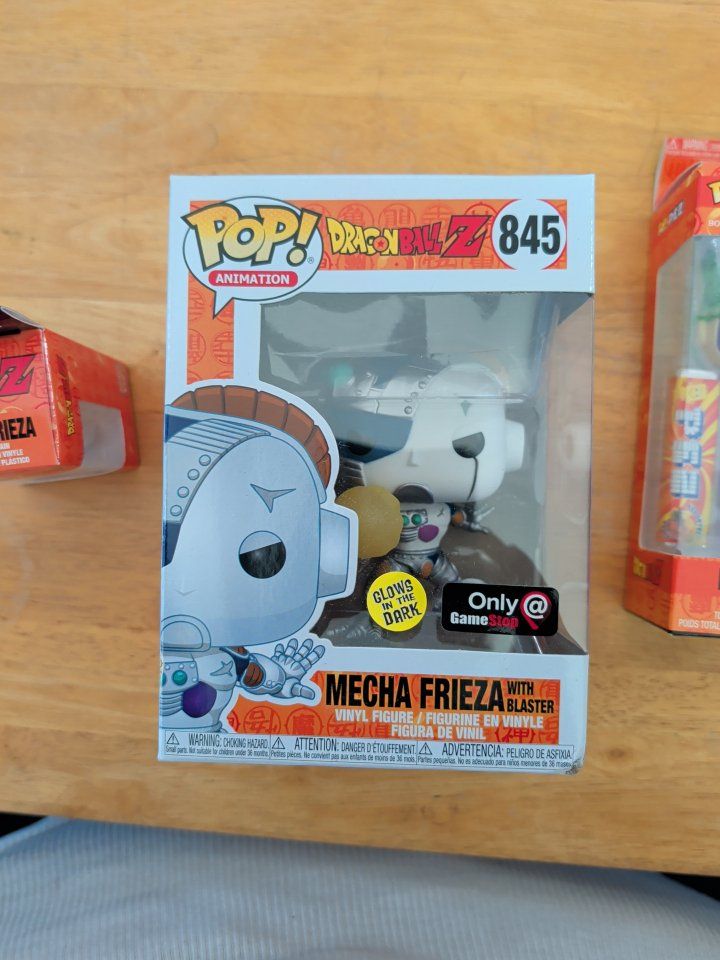Funko Pop! Animation Dragon Ball Z 845 Mecha Frieza with Blaster GameStop Exclusive
