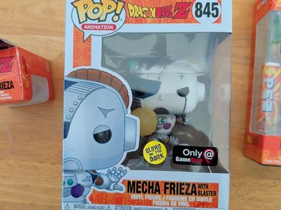 Funko Pop! Animation Dragon Ball Z 845 Mecha Frieza with Blaster GameStop Exclusive