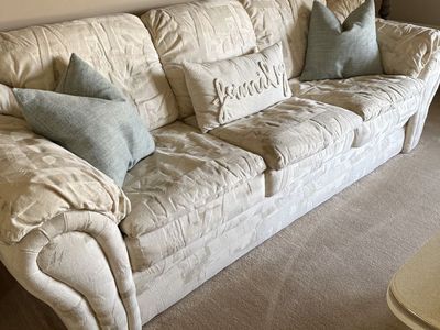 8 foot sofa and living room set