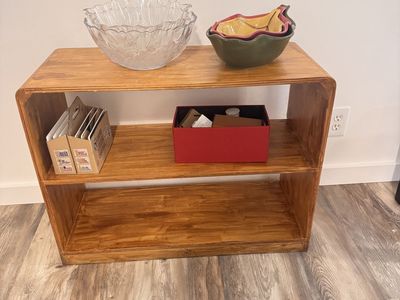 Solid Maple Vintage Bookcase