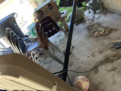 Free basketball Hoop and free filing cabinet