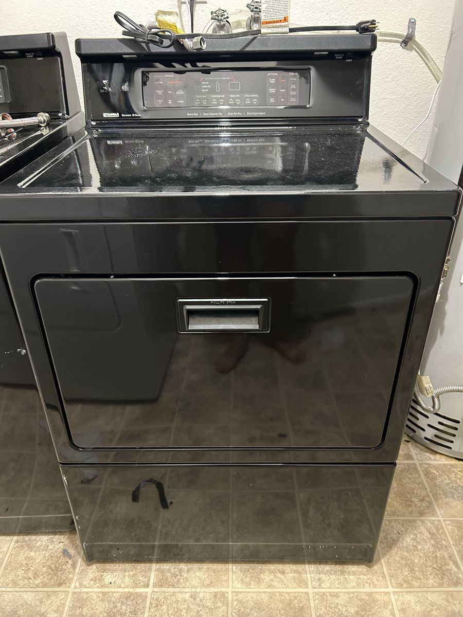 Kenmore Electronic 90 Series Gas Dryer - Black