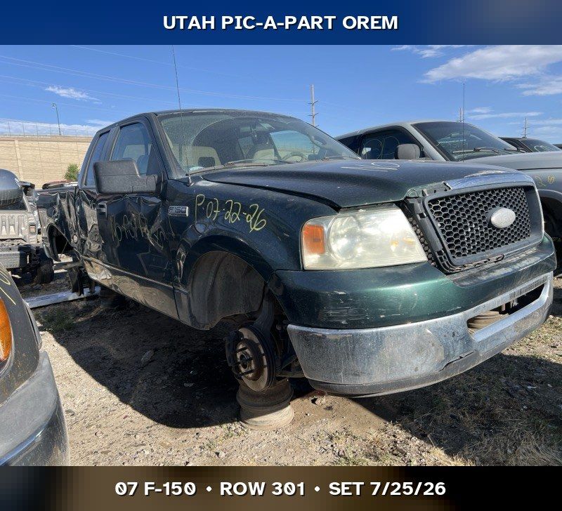 2007 Ford F-150 Parts - UTPAP Orem