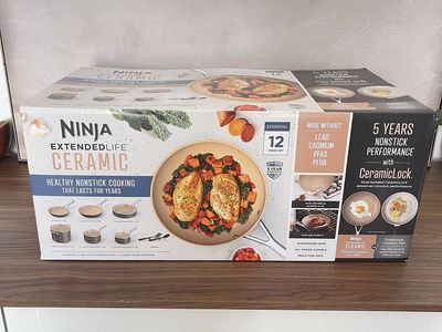 Ninja Extended Life Ceramic 12-Piece Cookware Set