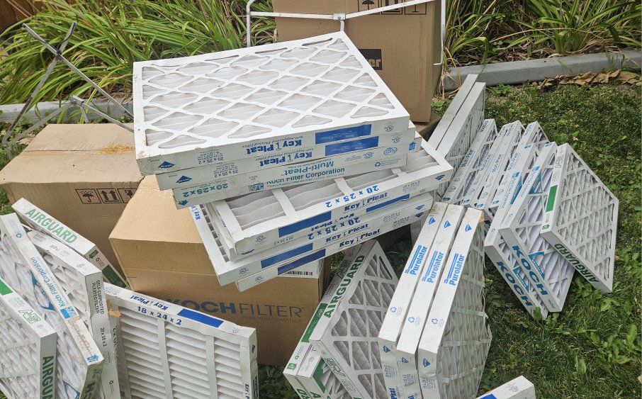 HVAC Air Filters NEW 2" X different sizes. Koch Purolator Airguard Sensible Products Grabber Tool