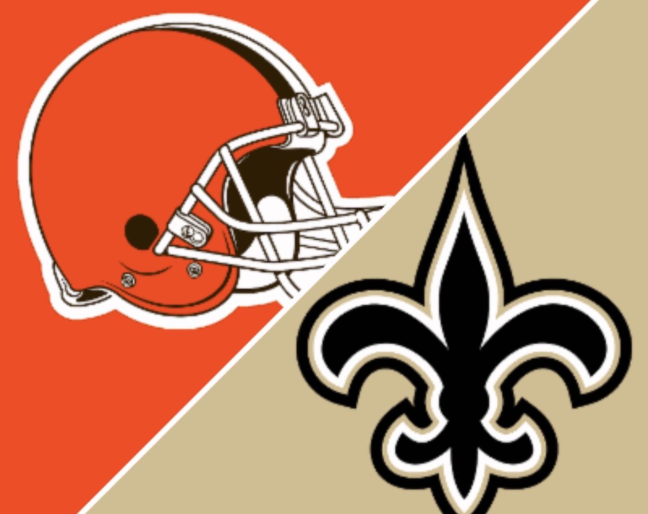 New Orleans Saints Vs Cleveland Browns 4th Row