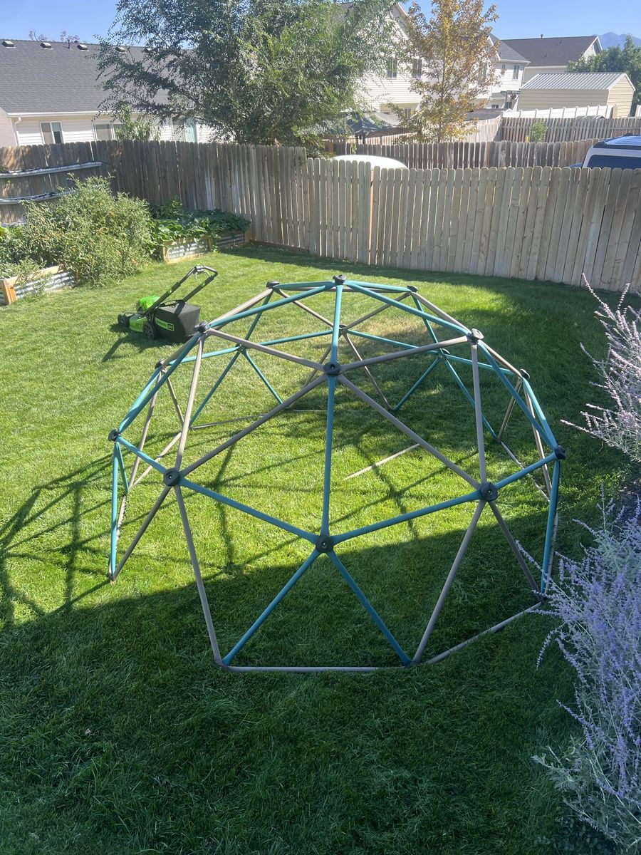 Kids Metal Climbing Dome Backyard Playground Equipment