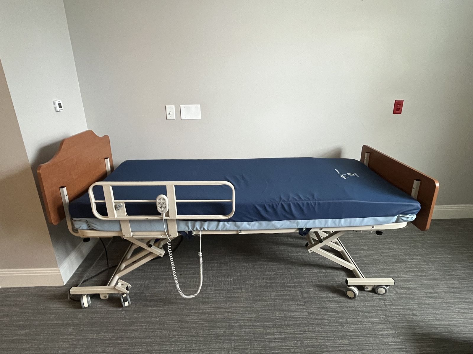 Fully adjustable high low bed