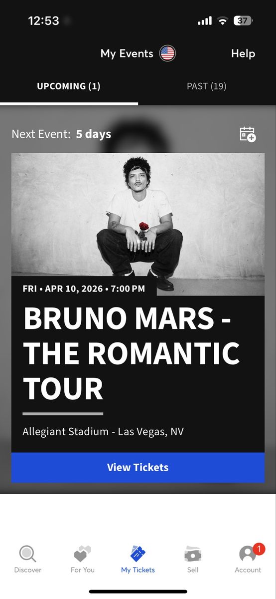 2 Bruno Mars Las Vegas Lower Bowl