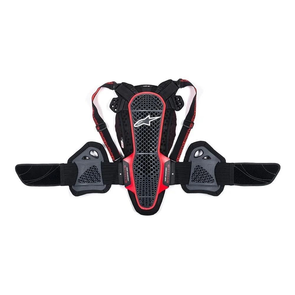 ALPINESTARS BACK PROTECTOR BLACK/RED SMALL