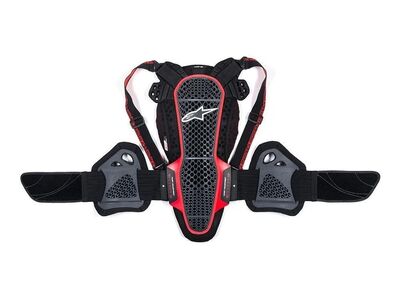 ALPINESTARS BACK PROTECTOR BLACK/RED SMALL