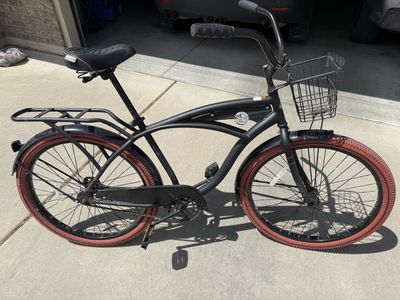 Huffy 26 inch beach cruiser bicycle