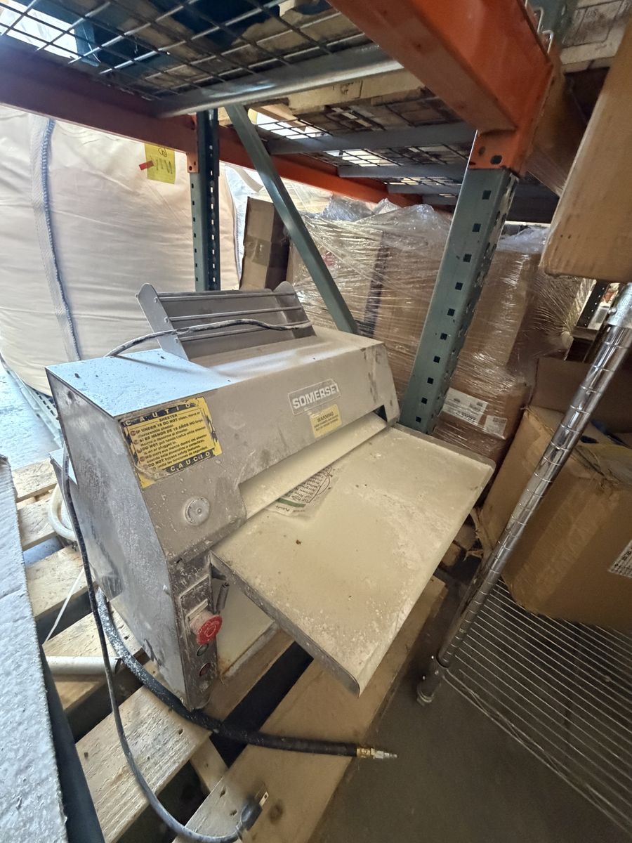 Somerset CDR-2000 20" Countertop 2-Stage Dough...