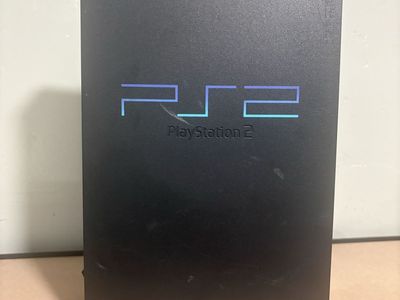 Sony PlayStation 2 PS2 Phat Console SCPH-70001 Black Original Gaming System